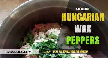 Freezing Hungarian Wax Peppers: A Guide to Preserving Their Heat and Flavor