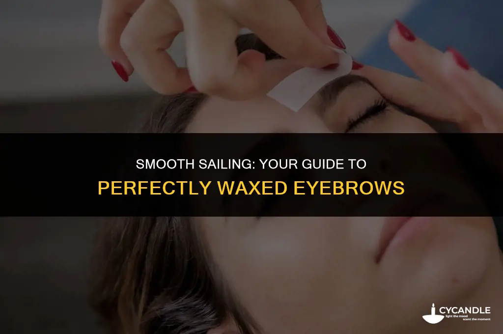 can i get my eyebrows waxed