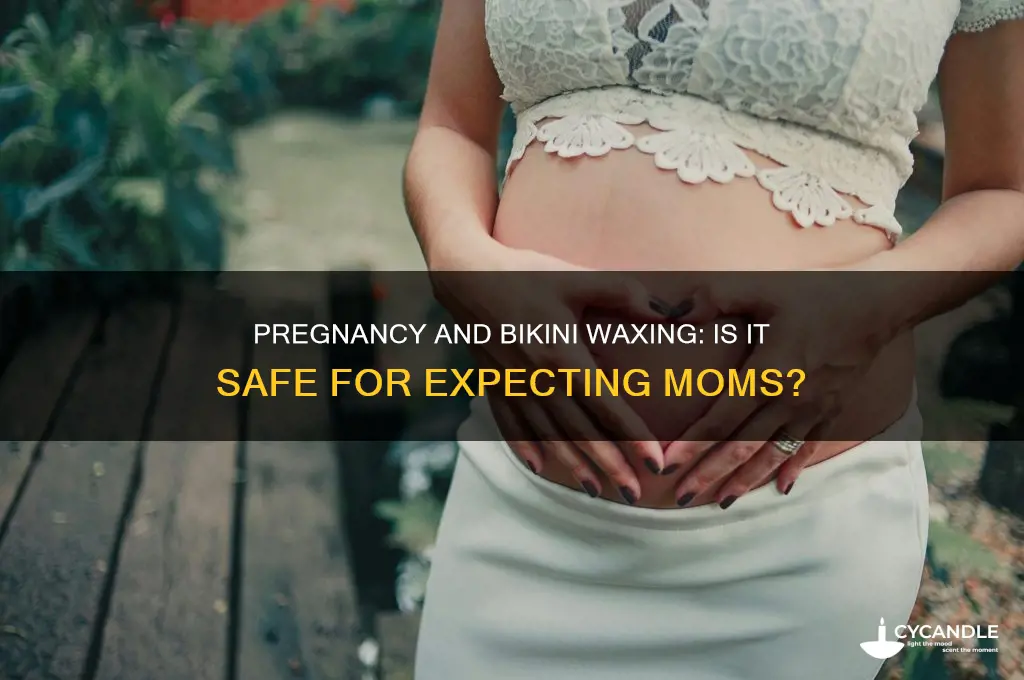 can i get my vagina waxed pregnant
