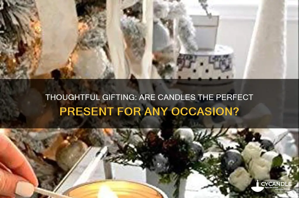 can i give candle as gift