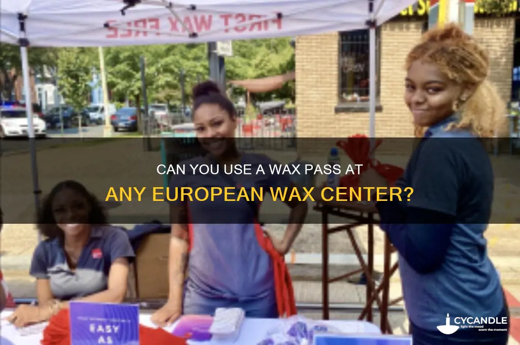 can i go to any ewc with a wax pass