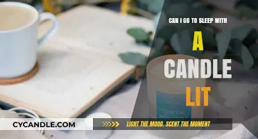 Is It Safe to Sleep with a Lit Candle?
