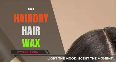 Can You Use a Hairdryer on Hair Wax? Styling Tips and Tricks