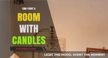 Candle-Powered Warmth: Can Candles Effectively Heat Your Room?