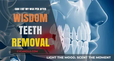 Wisdom Teeth Recovery: Is It Safe to Use a Wax Pen?