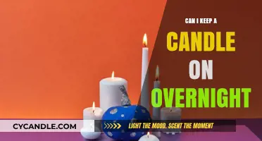 Is It Safe to Leave a Candle Burning Overnight?