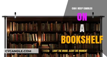 Candles on Bookshelves: Safe Storage Tips for Your Home