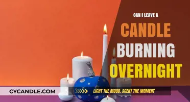 Is It Safe to Leave a Candle Burning Overnight? Find Out