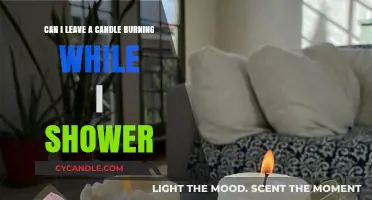 Showering with Candles Lit: Safe Practice or Fire Hazard?