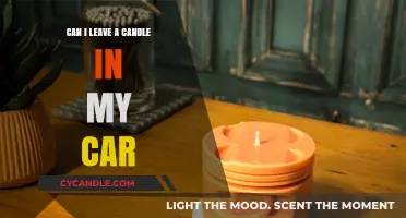 Leaving Candles in Your Car: Risks, Safety Tips, and Alternatives