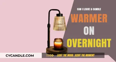 Is It Safe to Leave a Candle Warmer On Overnight?