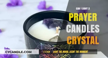 Lighting Two Crystal Prayer Candles: Benefits, Safety, and Spiritual Guidance