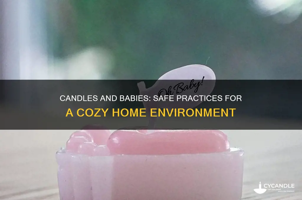 can i light a candle around my baby