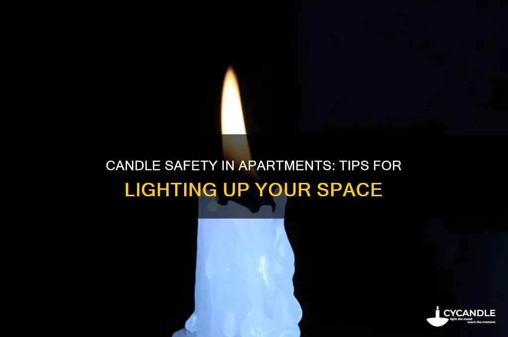 can i light a candle in my apartment