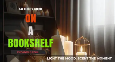 Candles on Bookshelves: Safe Practice or Fire Hazard?