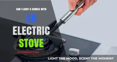 Lighting Candles Safely: Using an Electric Stove as an Alternative