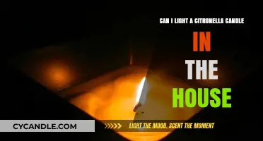 Is It Safe to Light Citronella Candles Indoors? Find Out Here