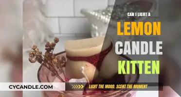 Can You Safely Light a Lemon-Scented Candle Near Kittens?