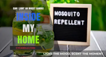 Is It Safe to Light Insect Repellent Candles Indoors?