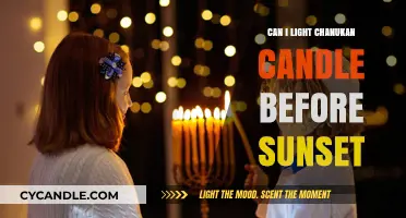 Lighting Chanukah Candles Before Sunset: Halacha, Tradition, and Timing Explained