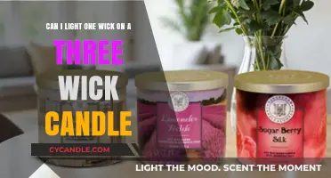 Lighting One Wick on a Three-Wick Candle: Tips and Safety