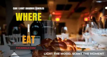 Lighting Shabbos Candles at Your Dining Table: Halachic Insights & Practices