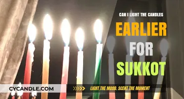 Lighting Sukkot Candles Early: Halachic Insights and Practical Considerations