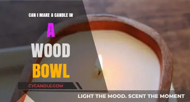 Crafting Candles in Wood Bowls: A Creative DIY Guide