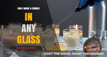 Crafting Candles: Can Any Glass Container Be Safely Used?