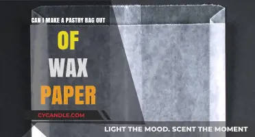 DIY Pastry Bag: Using Wax Paper for Easy Icing and Decorating