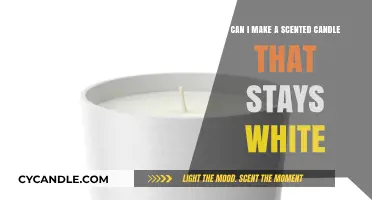 Creating White Scented Candles: Tips for Maintaining Color and Fragrance