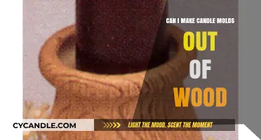 Crafting Candle Molds: Using Wood for Unique DIY Creations