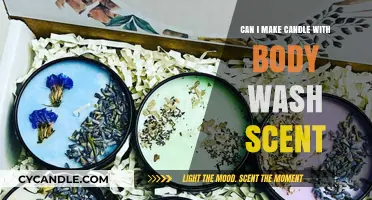 Crafting Scented Candles: Using Body Wash Fragrance for Unique Aromas