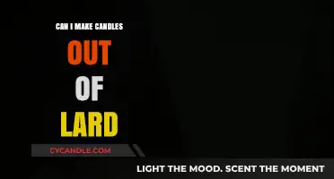 Crafting Candles with Lard: A Unique DIY Guide
