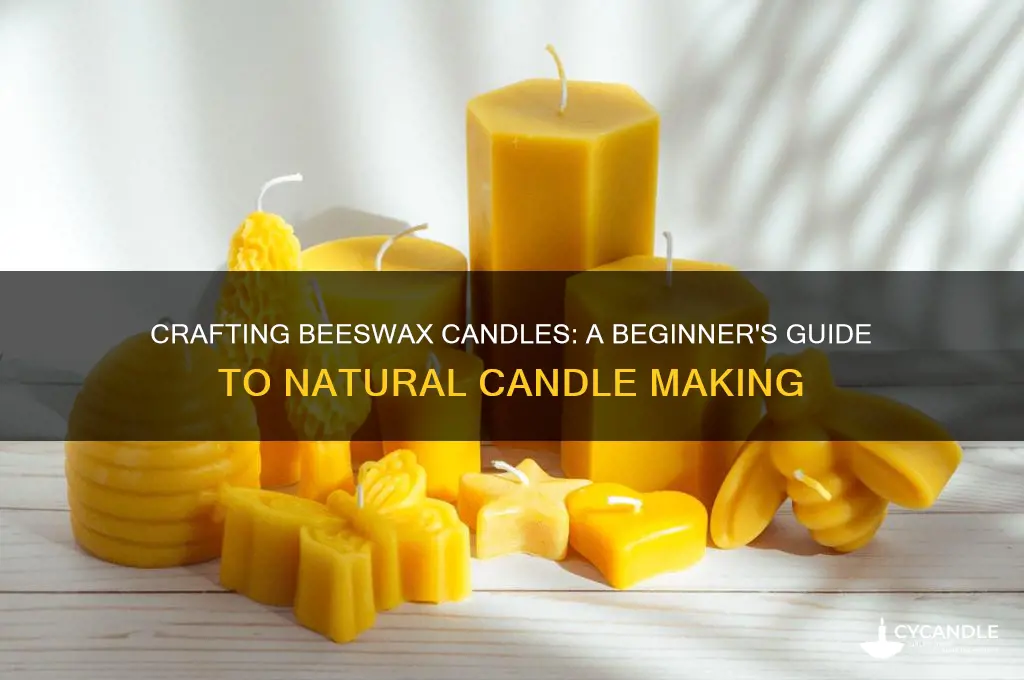 can i make candles with beeswax