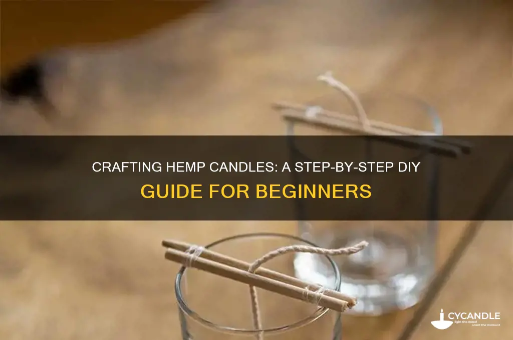 can i make hemp candles