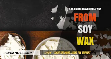 Crafting Machinable Wax: Transforming Soy Wax for Precision Projects
