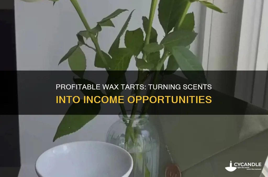 can i make money selling wax tarts