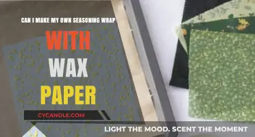DIY Seasoning Wrap: Using Wax Paper for Homemade Spice Blends