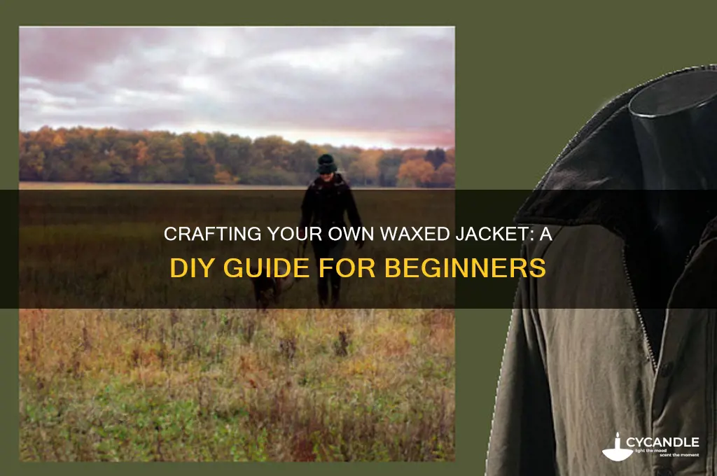 can i make my own waxed jacket