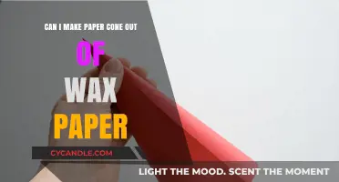 Crafting Wax Paper Cones: A Simple DIY Guide for Beginners
