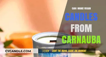 Crafting Vegan Candles: Using Carnauba Wax for Eco-Friendly Illumination