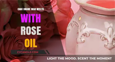 Creating Aromatic Wax Melts: Using Rose Oil for a Floral Scent