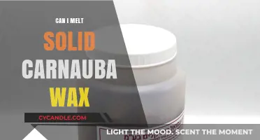 Melting Carnauba Wax: Techniques, Tips, and Safety Precautions Explained