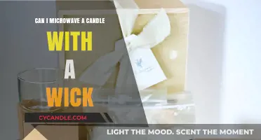 Microwaving Candles: Is It Safe to Heat a Wick in the Microwave?