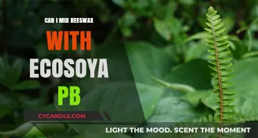 Mixing Beeswax and EcoSoya PB: A Candle Maker's Guide