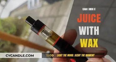 Mixing E-Juice with Wax: Risks, Safety, and Alternatives Explained