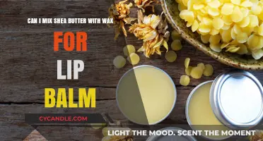 Shea Butter and Wax Blend: Perfect for DIY Lip Balm?