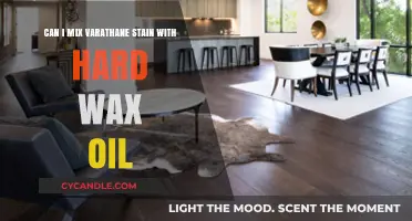 Mixing Varathane Stain with Hard Wax Oil: Compatibility and Tips