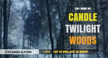 Twilight Woods: Can You Legally Name Your Candle This?